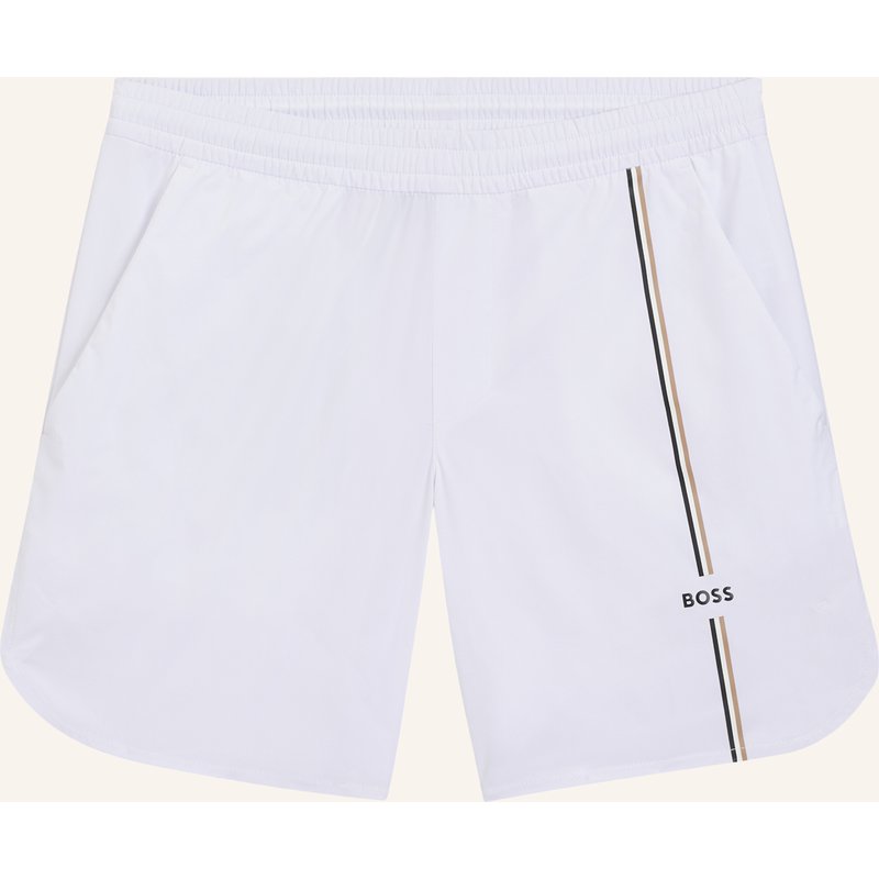 Boss Kurze Hose Sh_Toc Game 8 Inch Regular Fit weiss