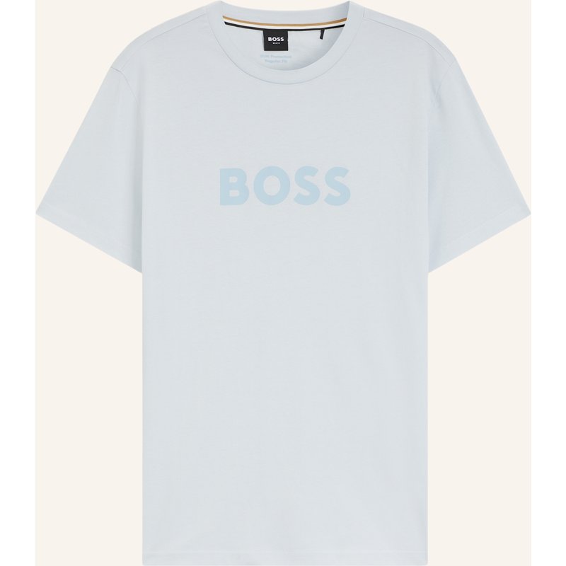 Boss Strand-Oberteil T-Shirt Rn Regular Fit blau