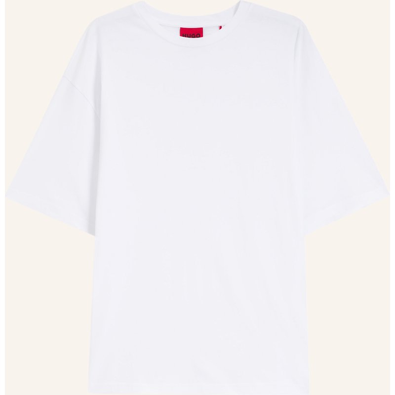 Hugo Badeshorts Tiki T-Shirt weiss