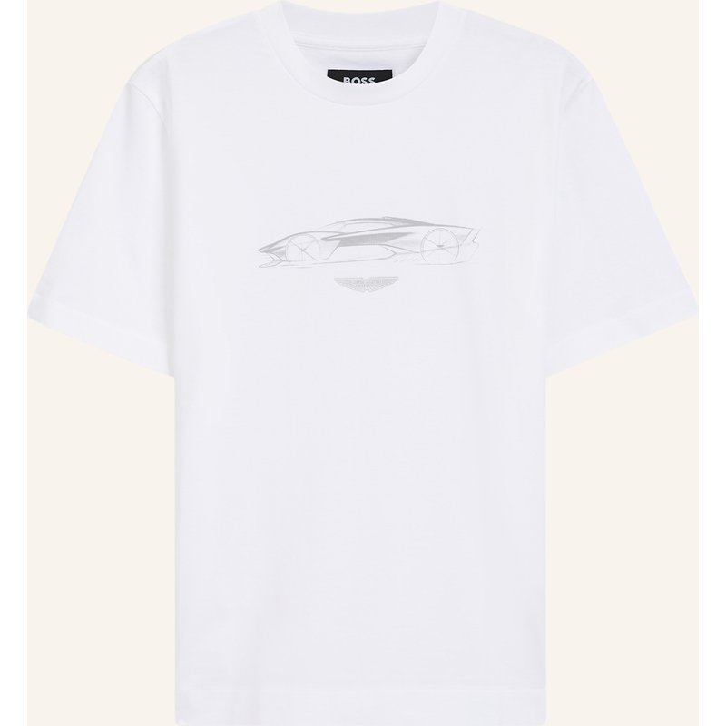 Boss T-Shirt C-Taut 181_Am Regular Fit weiss