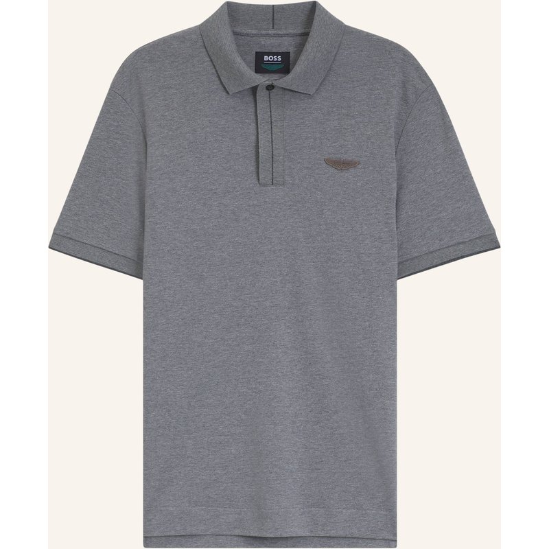 Boss Polo C-Parlay 80_Am Regular Fit grau