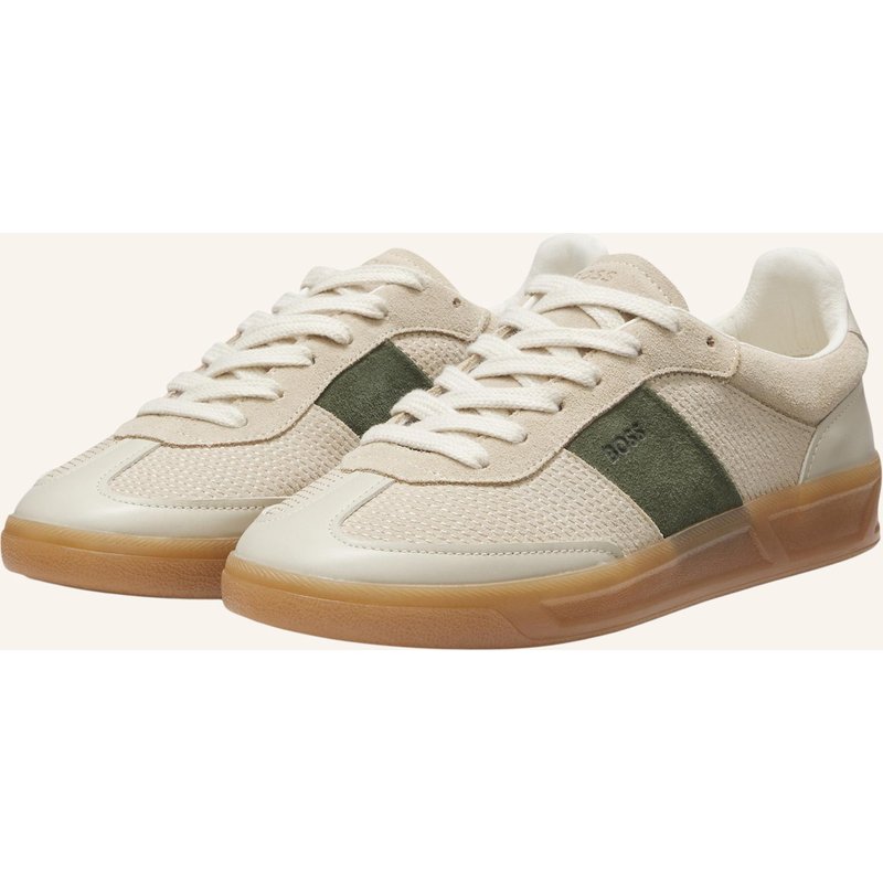 Boss Trainers Brenta_Tenn_Stcsd beige