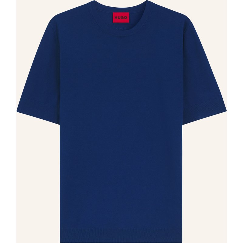 Hugo Strickshirt San Carl blau