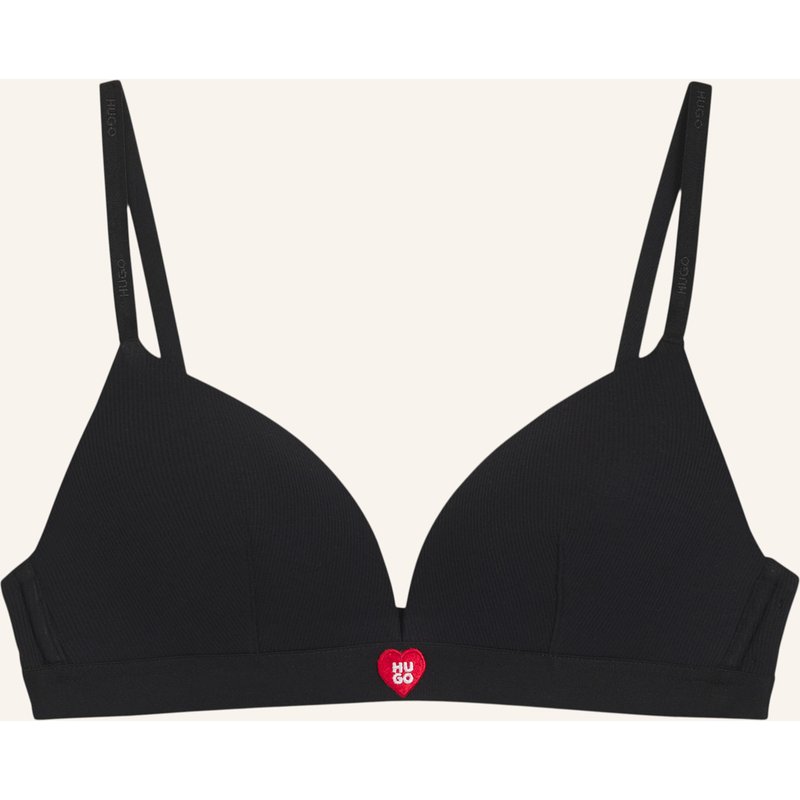 Hugo Bra Hugo Heart Triangle schwarz