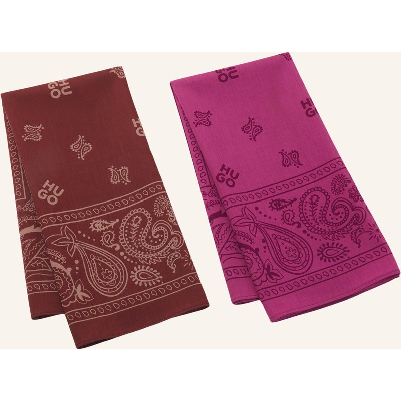 Hugo Scarve 2Bandana_Pack_W braun