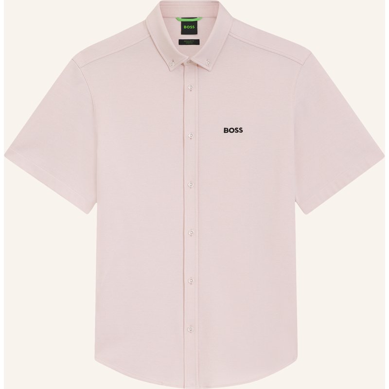 Boss Kurzarm-Hemd St_Motion S Regular Fit Aus Jersey orange
