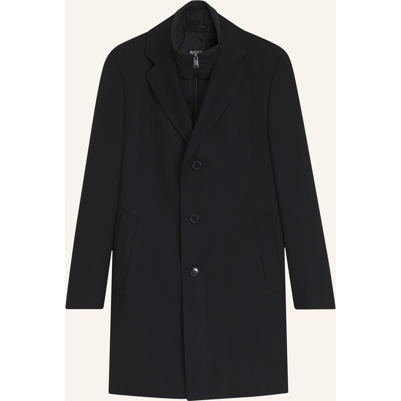 Boss Mantel H-Hyde-Bib-264 Slim Fit schwarz