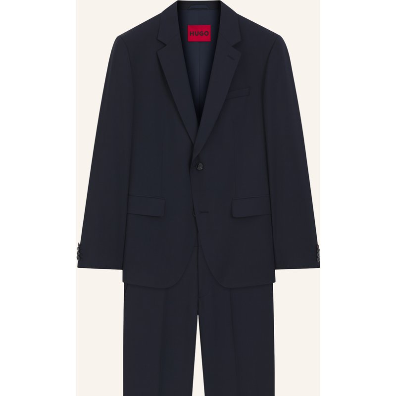 Hugo Anzug Henry-getlin253x-Mh Slim Fit blau