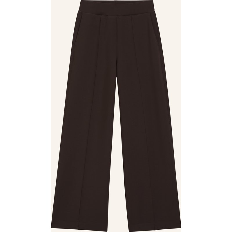 Boss Casual Trousers Egapa Relaxed Fit braun