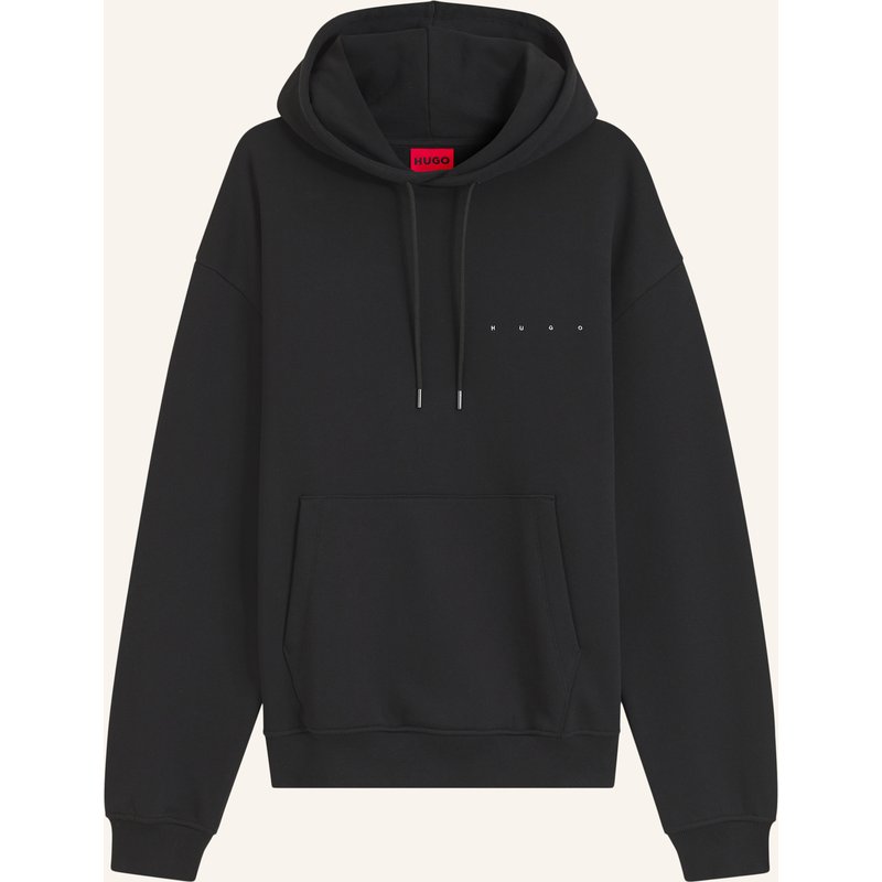 Hugo Sweatshirt Dikenhood Relaxed Fit schwarz