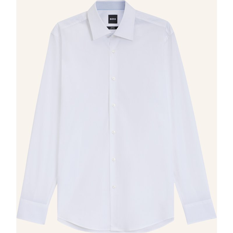 Boss Hemd H-Hank-K-c3-261 Slim Fit weiss