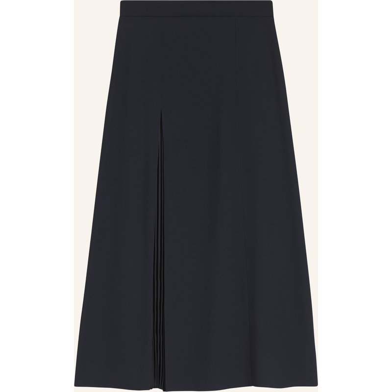 Boss A-Linien-Rock Vateza Regular Fit blau