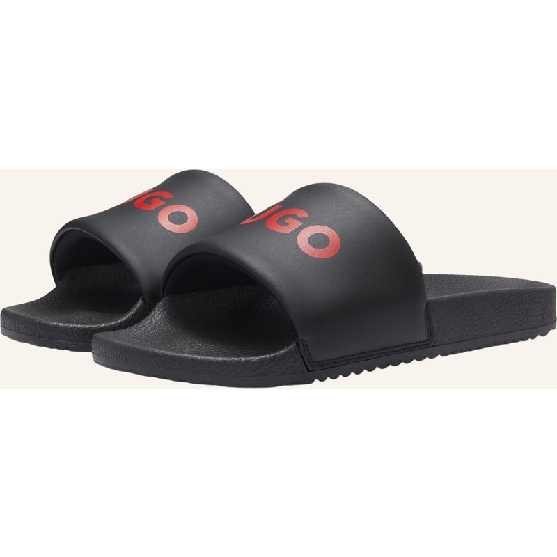 Hugo Sandalen Timein_Slid_Pdemlg schwarz
