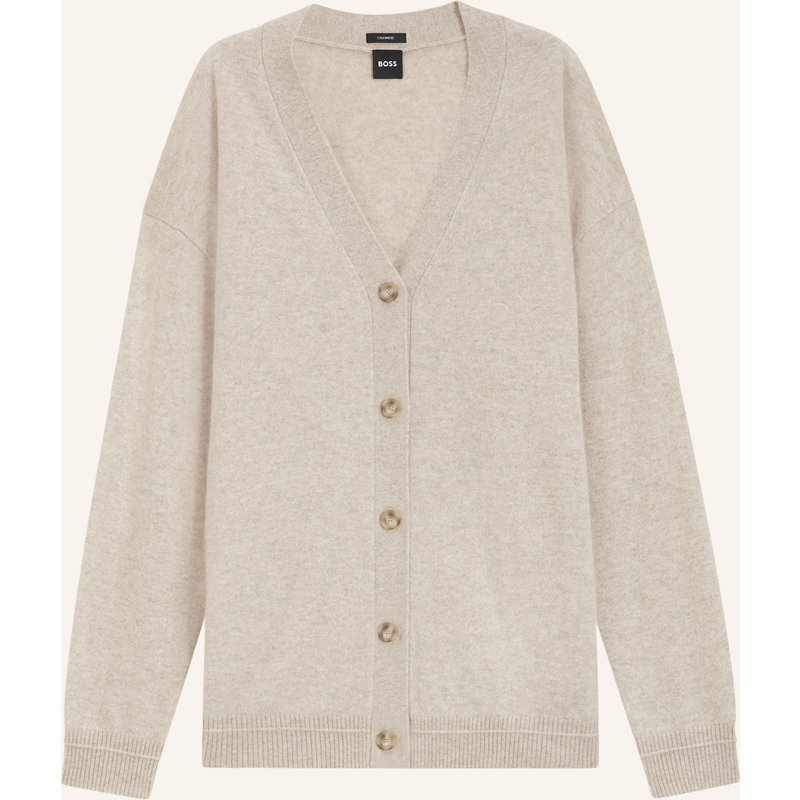 Boss Strickjacke Falanas beige