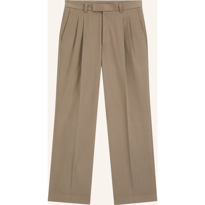 Boss Anzughose C-Pat-Dpl-263 Relaxed Fit braun