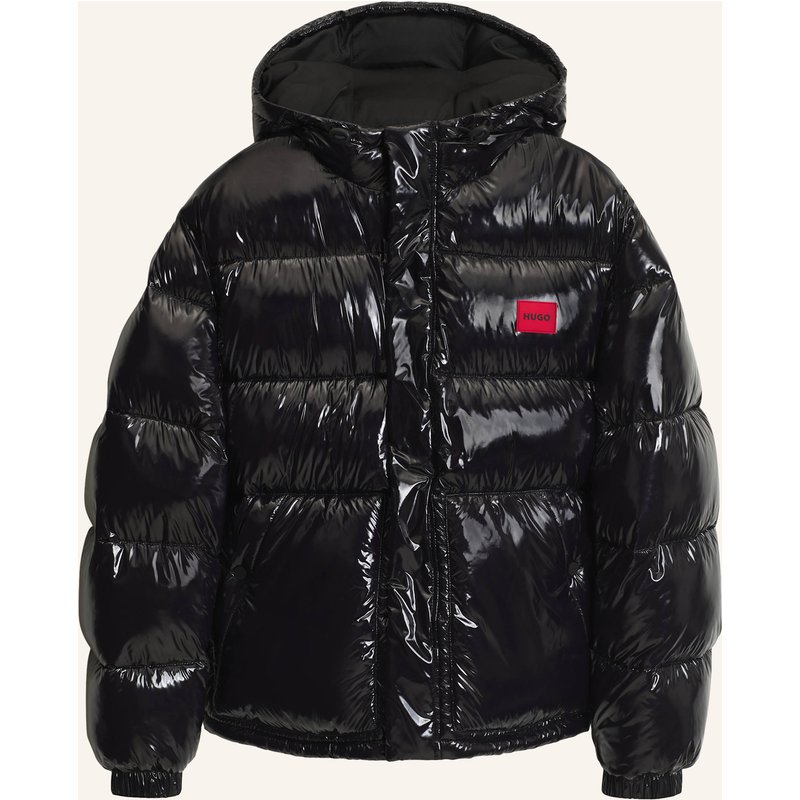 Hugo Jacke Baro2631_In Regular Fit schwarz