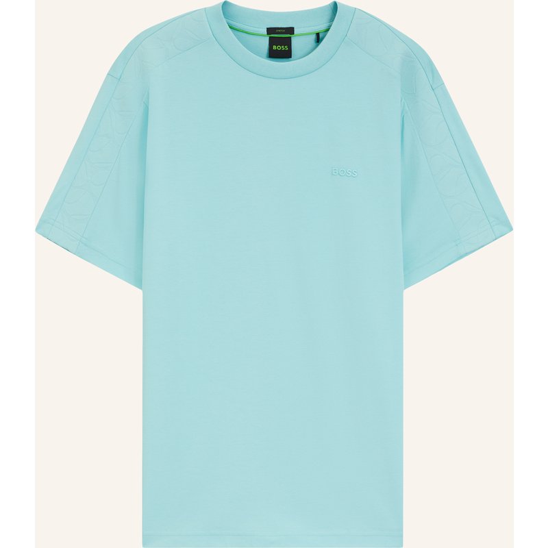 Boss T-Shirt Ts_Union Tape Regular Fit blau