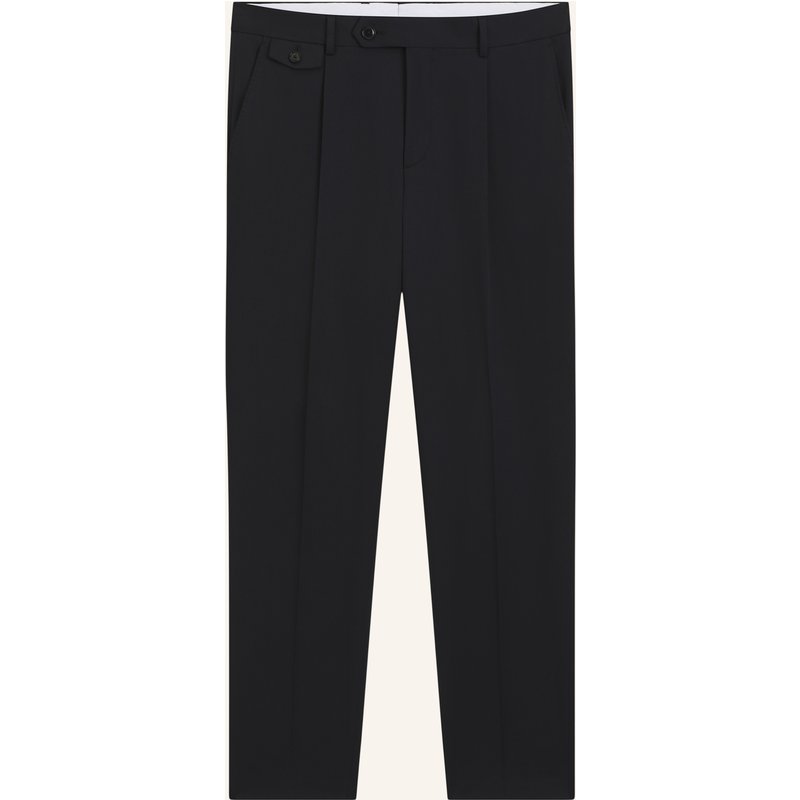 Boss Anzughose H-Perin-Pl-Dtl-263 Tapered Fit blau