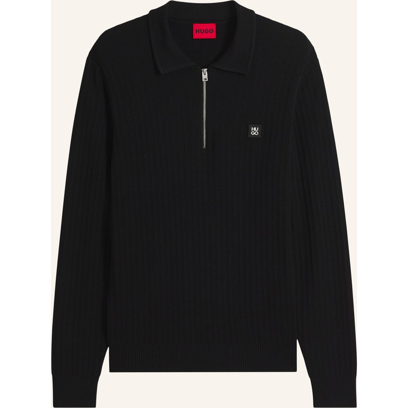 Hugo Pullover Sastaron Regular Fit schwarz
