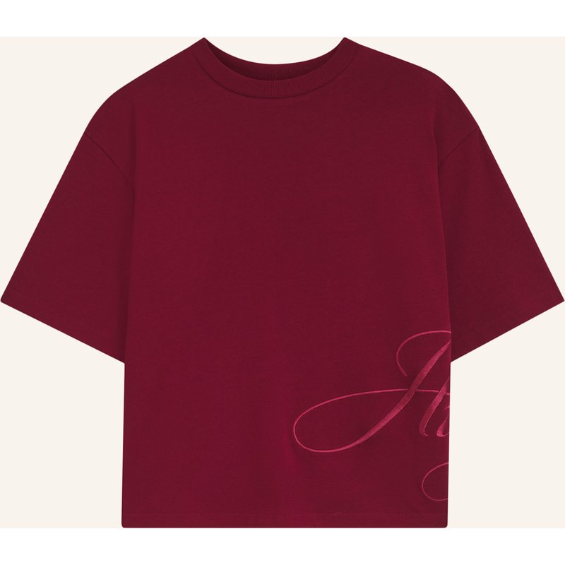Hugo T-Shirts Duslant Relaxed Fit rot