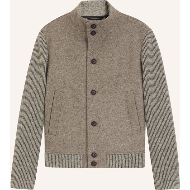 Boss Mantel C-Charly-Hybrid-264 Regular Fit braun