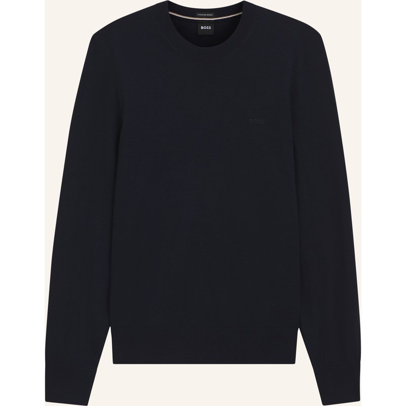 Boss Pullover H-Leno-L Regular Fit blau