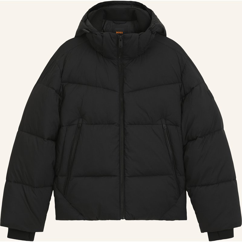 Boss Jacke Obore Oversize Fit schwarz