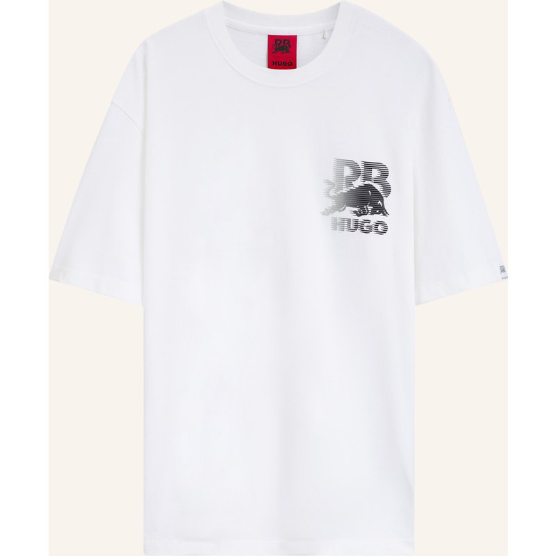 Hugo T-Shirt Donaso_Rb Relaxed Fit weiss