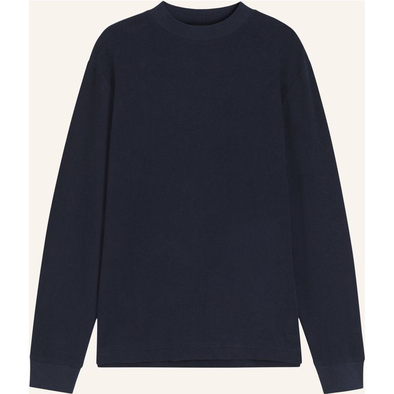 Boss T-Shirt Te_Shadows Regular Fit blau