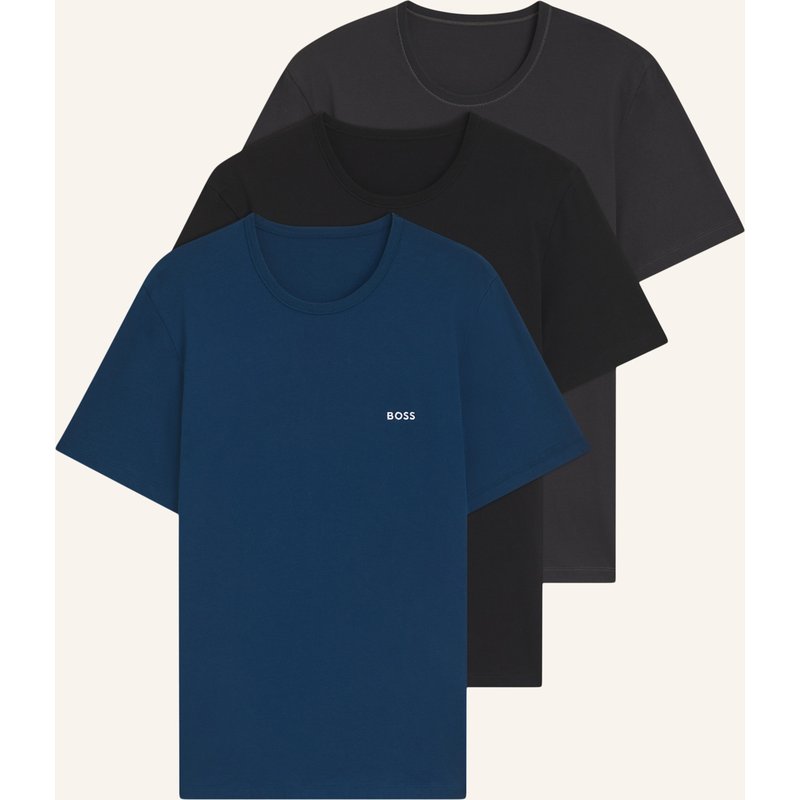 Boss Unterw�Sche Top Tshirtrn 3p Classic Regular Fit blau