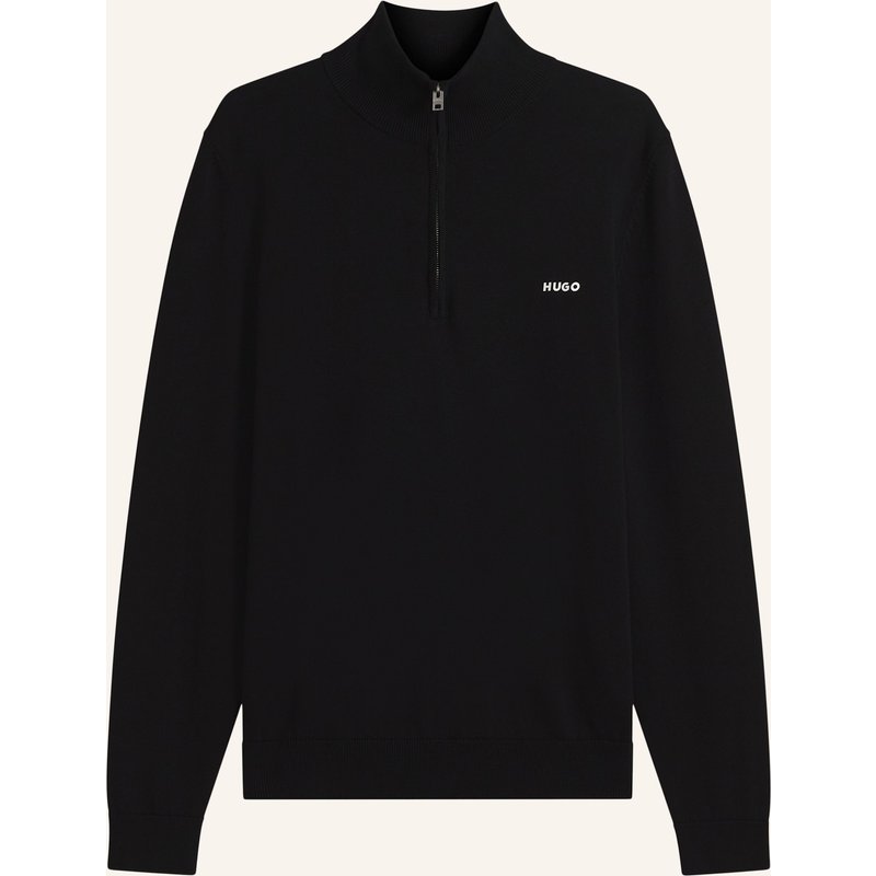 Hugo Strickjacke San Quintus-c2 Regular Fit schwarz