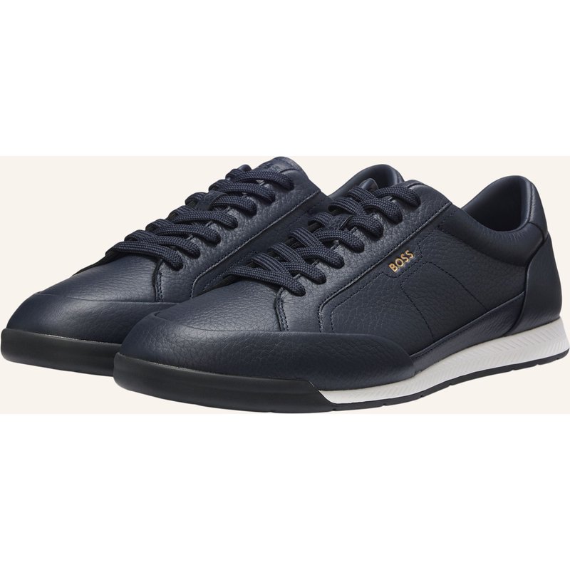 Boss Sneaker Nitan_Lowp_Ltgrn blau