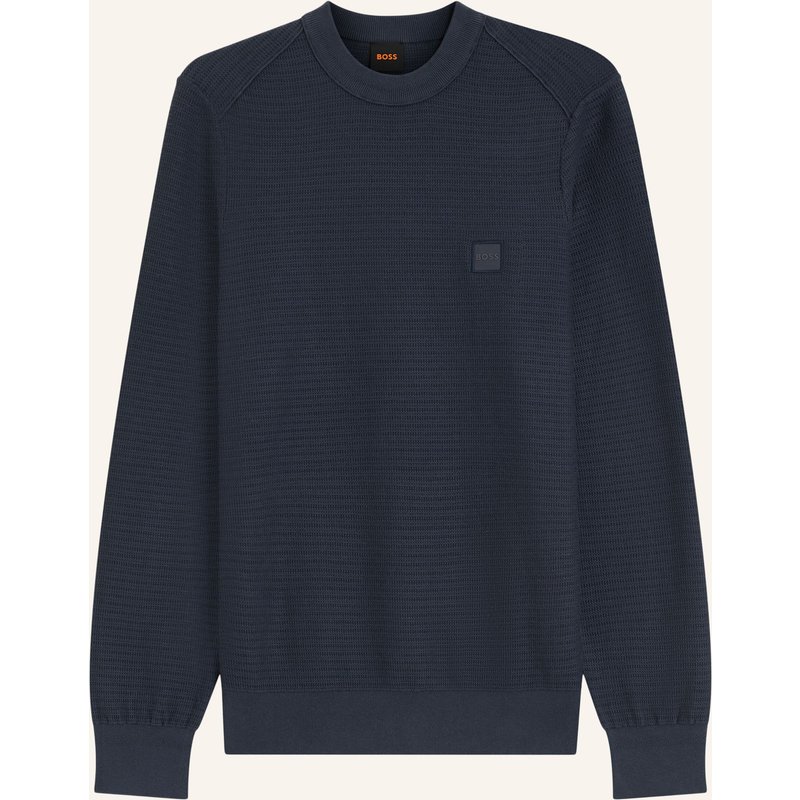 Boss Pullover Anion blau