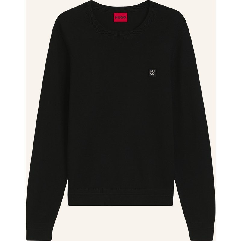 Hugo Pullover Setallo Regular Fit schwarz