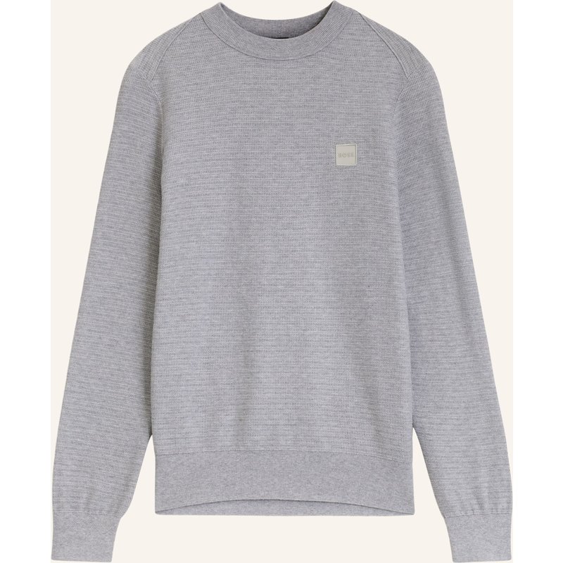 Boss Pullover Anion grau
