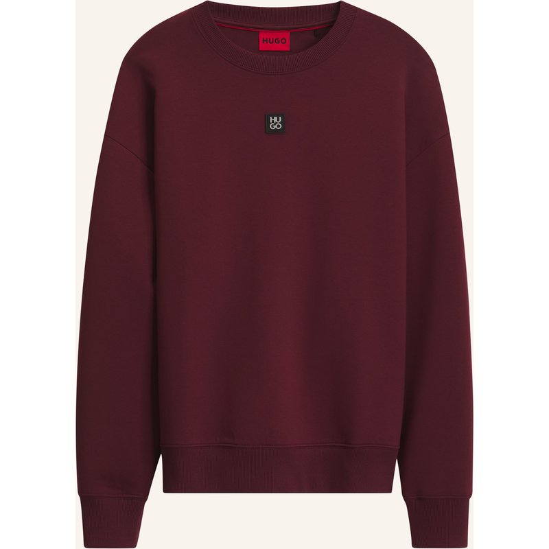 Hugo Sweatshirt Dettil Relaxed Fit pink
