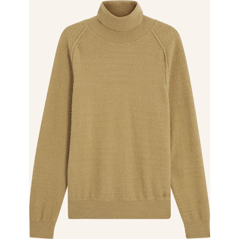 Hugo Pullover San rudi1 Relaxed Fit beige