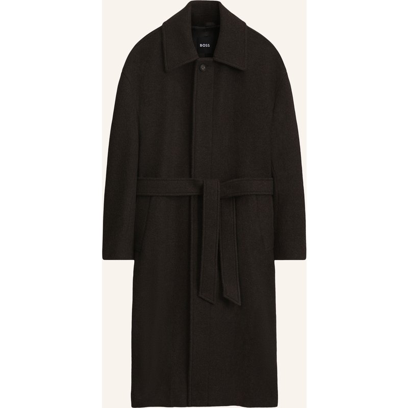 Boss Mantel C-Colin-Blt-264 Relaxed Fit braun