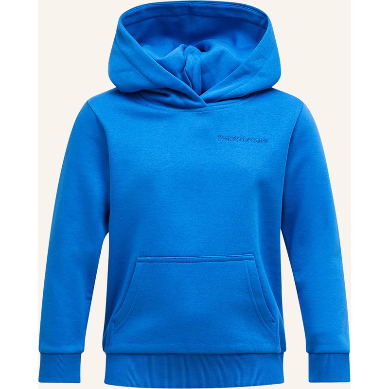 Peak Performance Jr Original Small Logo Hood Kapuzensweatshirt blau