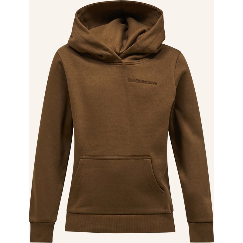Peak Performance Jr Original Small Logo Hood Kapuzensweatshirt gruen