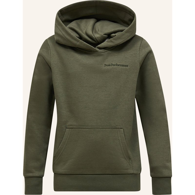 Peak Performance Jr Original Small Logo Hood Kapuzensweatshirt gruen