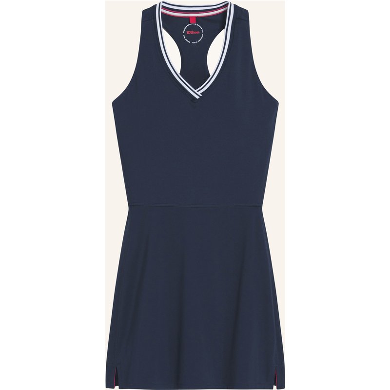 Wilson Midikleid Tiebreaker Dress Unlined blau