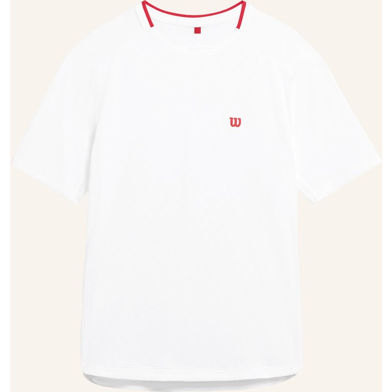 Wilson Shirt Serve Out Tee weiss