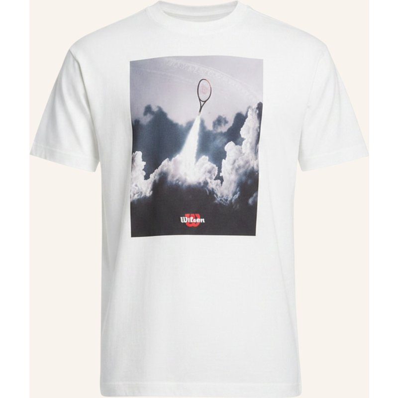 Wilson T-Shirt M Wilson Sport Graphic Tee weiss