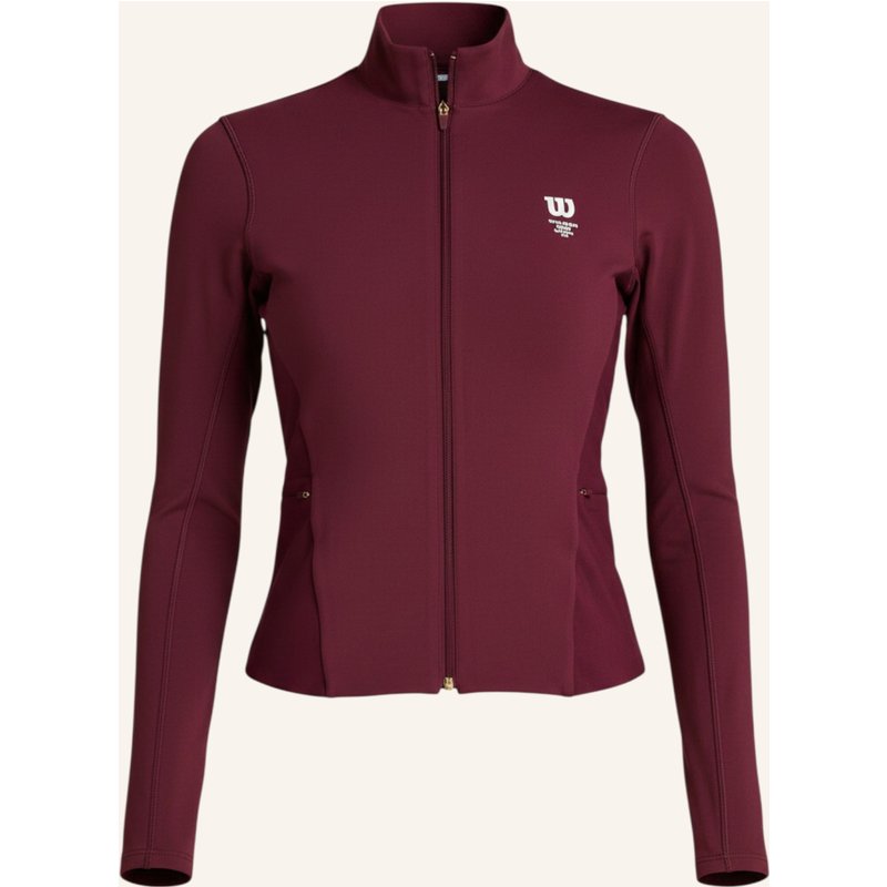 Wilson Sweatshirtjacke W Court 1 Jacket rot