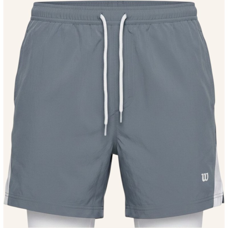 Wilson Sportshorts M Classic Court Short grau