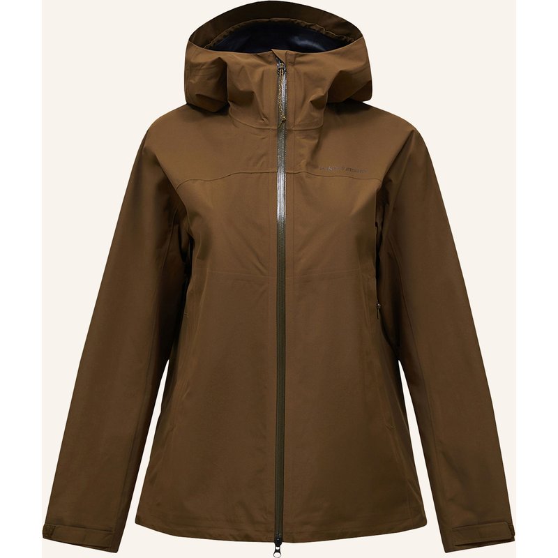 Peak Performance W Treeline Hipe® 2.5l Shell Jacket Funktionsjacke gruen
