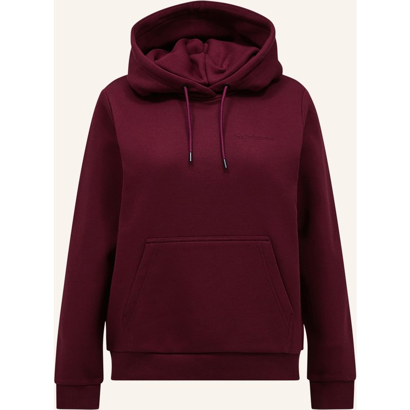 Peak Performance Hoodie rot