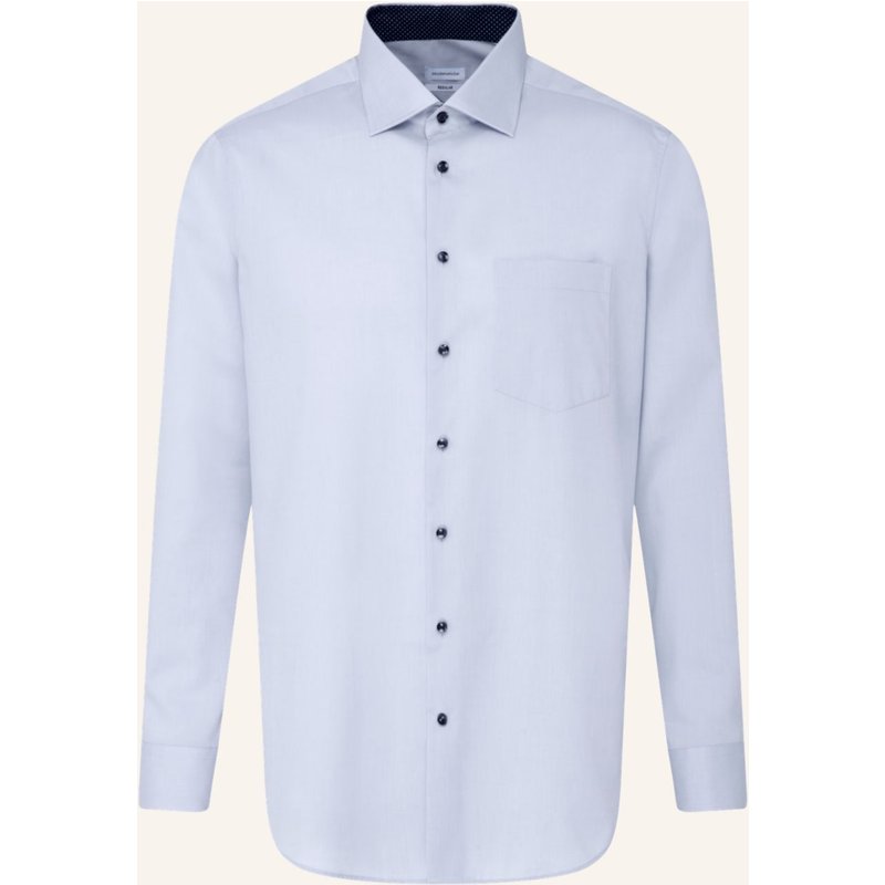 Seidensticker Business Hemd Regular Fit blau