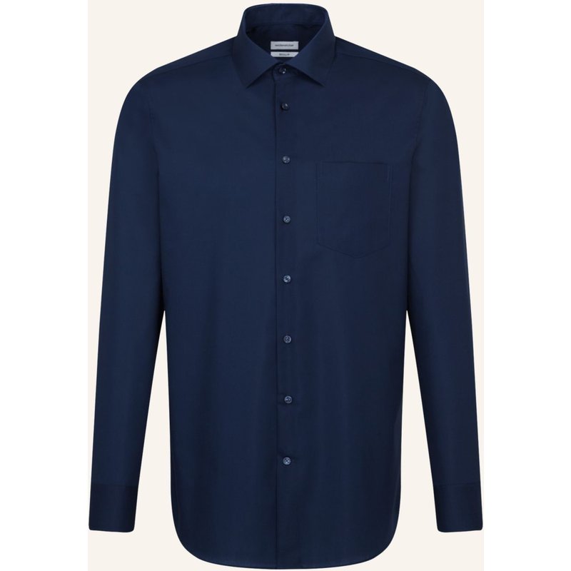 Seidensticker Business Hemd Regular Fit blau